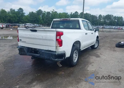 2023 Chevrolet Silverado 1500 2Wd Short Bed Wt z USA, uszkodzony, nr VIN 1GCPAAEK0PZ191727